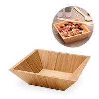 PEPPER. Saladeira em bambu em formato quadrado - 93968