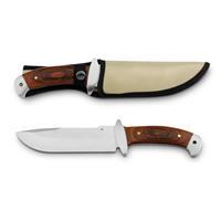 NORRIS. Faca em aço inox e madeira - 94032