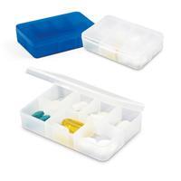 Porta Comprimidos Semanal Personalizado com 7 Divisórias - Organizador de Medicamentos Corporativo