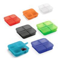 Porta Comprimidos Personalizado com 4 Divisórias – Brinde Corporativo Saúde e Bem-Estar