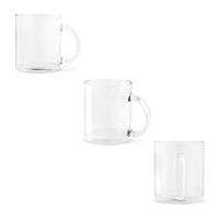 Caneca em vidro para sublimação 350 mL - 94318