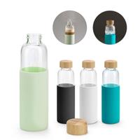 Squeeze em vidro borossilicato e bambu 600 mL - 94699