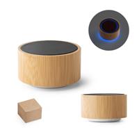 ARBER. Caixa de som portátil em bambu e ABS - 97125