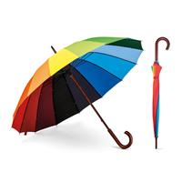 Guarda-chuva arco-íris em 190T pongee - 99140