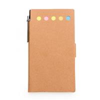 Bloco com Autoadesivos e Caneta Personalizado