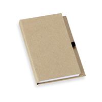Bloco de Anotações em Kraft com Porta Caneta Personalizada