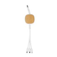 Cabo USB Retrátil 3 em 1 Personalizada