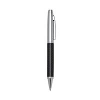 CANETA METAL BRILHANTE PRETO - ER148