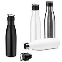 Garrafa Térmica Inox 500ml Personalizada com Alça em Aço Inoxidável – Squeeze Corporativo a Vácuo Premium