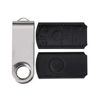 Carcaça Pen Drive Giratório Brilhante Personalizada
