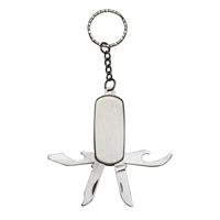 Chaveiro Metal Canivete 4 Funções Personalizado