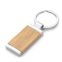 Chaveiro Metal com detalhe Bambu Personalizado