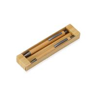 CONJUNTO CANETA E LAPISEIRA BAMBU - 14855