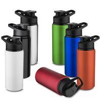 Garrafa Squeeze de Alumínio 650ml Personalizada com Alça - Brinde Corporativo Premium