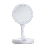 Espelho Personalizado Dobrável c/ Led Recarregável
