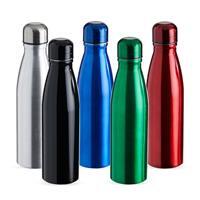 Garrafa de Alumínio Metalizada 630ml Personalizada – Squeeze Promocional Brinde Corporativo