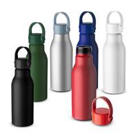 Garrafa de Alumínio 700ml Personalizada com Alça de Silicone – Squeeze Brinde Corporativo
