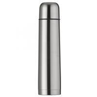 Garrafa Térmica Inox 1L Personalizada com Capa em Couro Sintético e Alça – Squeeze Corporativo Premium