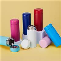 Mini Garrafa Térmica Inox 200ml Personalizada – Squeeze Compacto Corporativo para Café