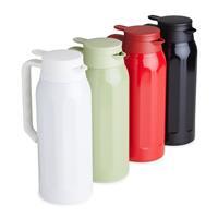 Garrafa Térmica Inox 1,4L Personalizada com Alavanca e Design em Relevo – Squeeze Corporativo Premium Alta Capacidade