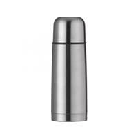 Garrafa Térmica Inox 350ml Personalizada com Capa em Couro Sintético e Alça – Squeeze Corporativo Premium