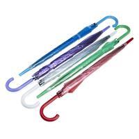 Guarda-Chuva Transparente Personalizado Automático com 8 Varetas - Brinde Corporativo Promocional