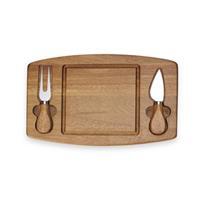 KIT QUEIJO 2 PÇS + TÁBUA QUADRADA - 18627