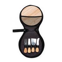 KIT QUEIJO C/ 5 PEÇAS BOLSA C/ ZIPER - 12222