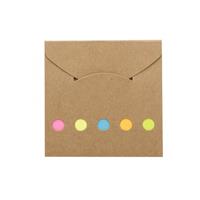 Mini Bloco Ecológico Formato Envelope com Autoadesivos