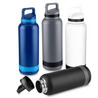 Garrafa Térmica Inox 750ml Personalizada com Mosquetão e Vedação a Vácuo – Squeeze Corporativo Premium Resistente
