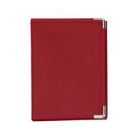 Porta Documento Personalizado em Couro Sintético com Cantoneira Prata - Organizador de Documentos Corporativo