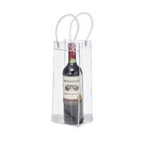 Icebag Personalizada para Bebidas - Sacola de Gelo em PVC para Vinho, Champagne e Brindes Corporativos