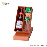 KIT CERVEJA COM COPO PERSONALIZADO