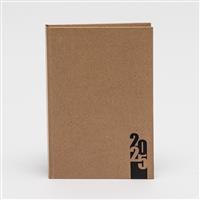 Agenda Diária em kraft Personalizada