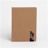 Agenda personalizada em Kraft