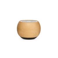 Caixa de Som Bluetooth TWS em Madeira Personalizada