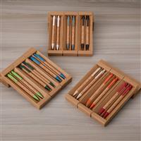 KIT ECOLÓGICO CANETA E LAPISEIRA CORTIÇA - 06083