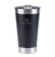 Copo Térmico Stanley Preto Com Tampa - 473 Ml