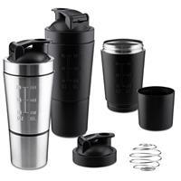 Coqueteleira Shaker em Aço Inox 750ml Personalizada com Copo – Brinde Corporativo