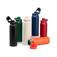 Garrafa Térmica Inox 850ml Personalizada com Trava de Tampa Antivazamento – Squeeze Corporativo Premium