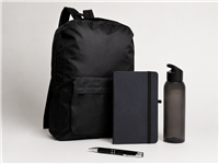 Kit Onboarding e Boas-vindas com Mochila e Garrafa