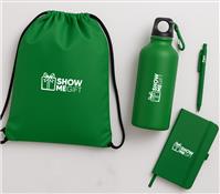 Kit Integração e Boas-vindas com Squeeze Aluminio