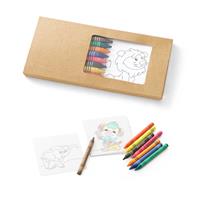 Conjunto de Pintura com Cartões para Pendurar