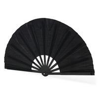 Leque Oxford Personalizado em Tecido com Cabo Plástico -  Brinde Corporativo