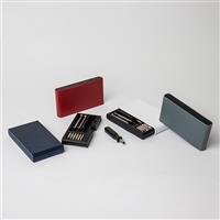 Kit Ferramentas Personalizado 9 Peças Compacto com Ponteiras e Estojo - Brinde Corporativo