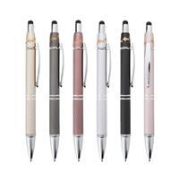 Caneta Personalizada Antiestresse com Spinner Integrado – Esferográfica Azul 1.2mm para Brindes Corporativos