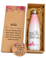 Kit Hidrate-se com Garrafa de Água e Porta-Copo
