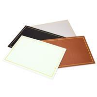 Jogo Americano Personalizado Dupla Face Couro Sintético e Borracha Brinde Corporativo Premium