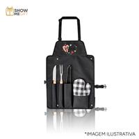 Kit Churrasco - Avental mais Utensílios