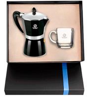Kit Café II com cafeteira Italiana e Caneca